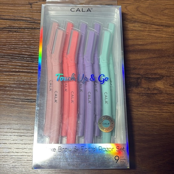 Cala Deluxe Brow & Facial Razor Set - Multicolor 33 in Total Gift Idea - Picture 2 of 5